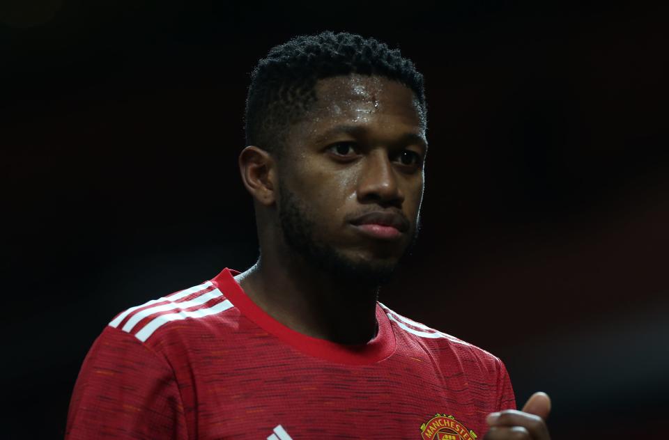 Manchester United midfielder Fred (Manchester United via Getty Images)