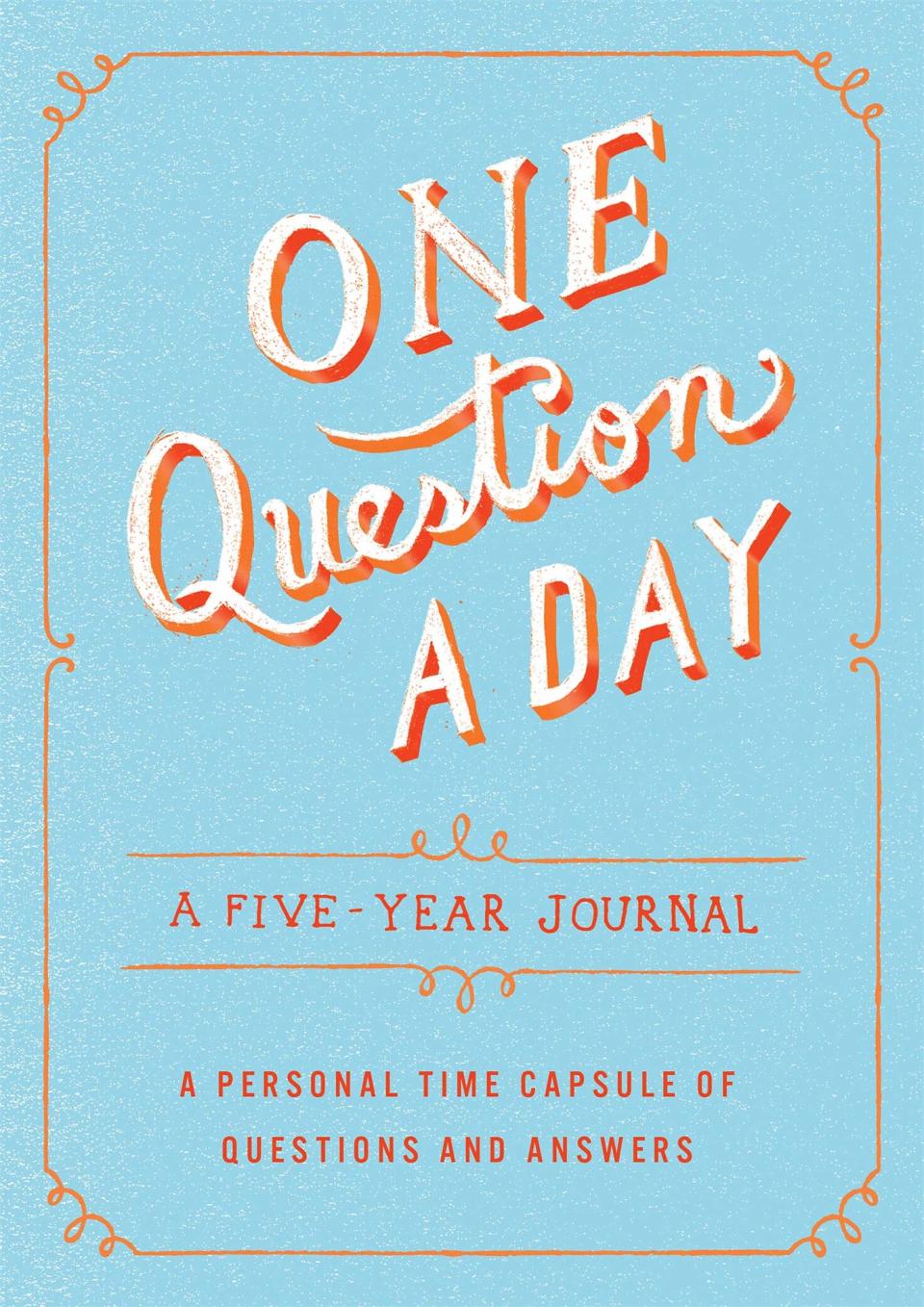 One Question a Day Five Year Journal, best gifts for boyfriend