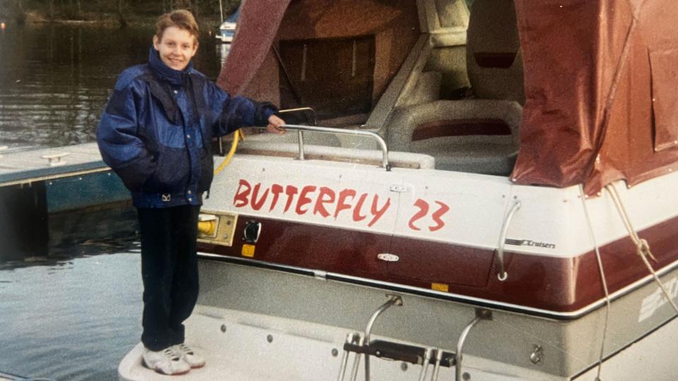 Euan on Butterfly 23
