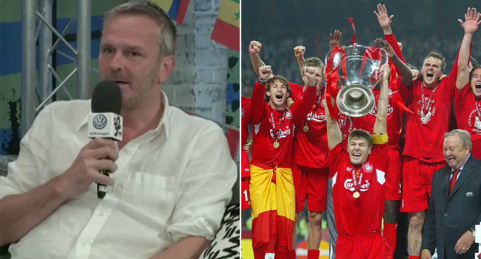  The 32: Didi Hamann on Liverpool 2005. (Yahoo/Rex)