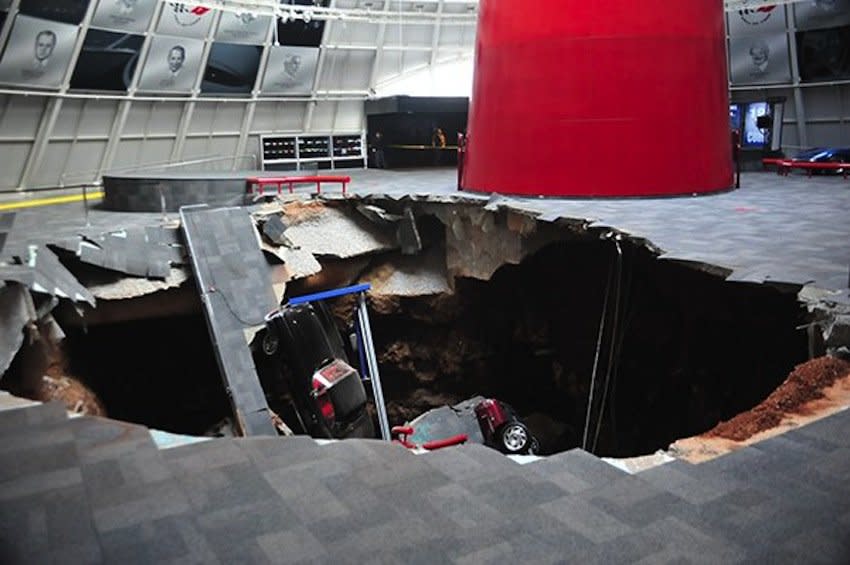 corvette sinkhole