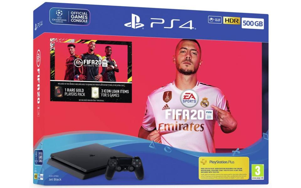 Sony PS4 500GB Console & FIFA 20 Bundle cyber monday