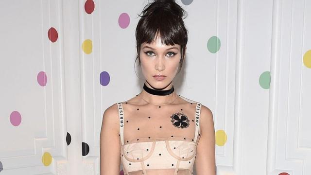 Bella Hadid Takes the French-Cut Swimsuit to Extreme Heights