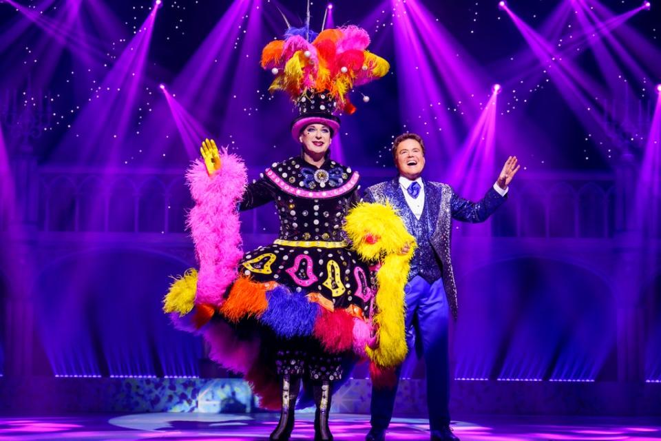 Julian Clary and Donny Osmond  (Paul Coltas)