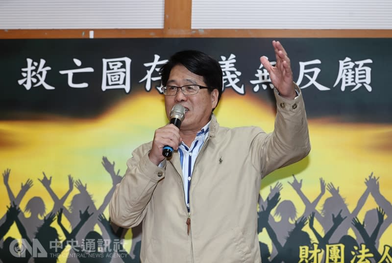 民調顯示認同中華民國與大選支持不同。（中央社檔案照）