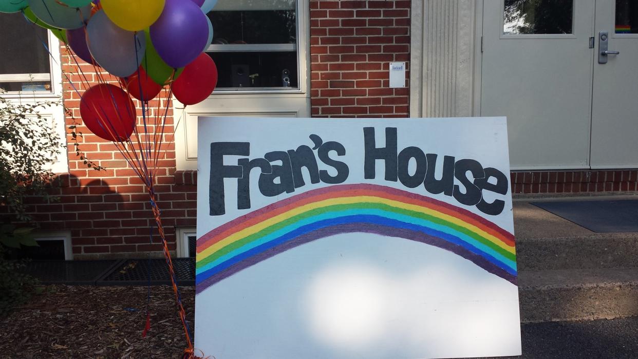 <p>Fran’s House, also known as Tower House, at Bucknell University in Pennsylvania, pictured in a Facebook photo, is used as gender-neutral housing as well as an LGBT+ safe space’. It was reportedly attacked by ex fraternity members on Thursday. </p> (Facebook/Fran’s House)