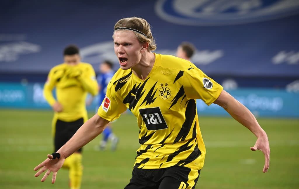 <p>Erling Haaland has been excellent this season for Borussia Dortmund</p> (Getty)