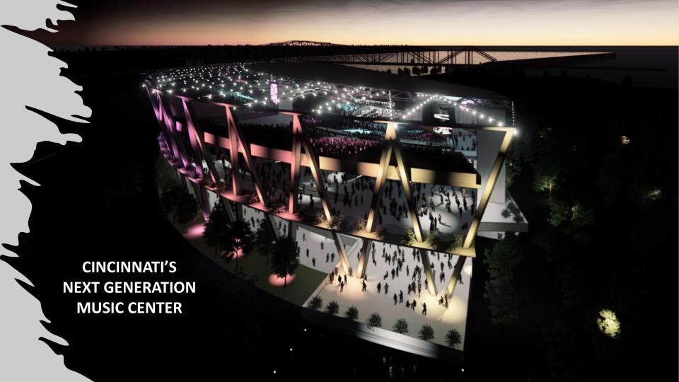 A rendering the upcoming music and entertainment venue that is set to replace Coney Island following its closure at the end of 2023.