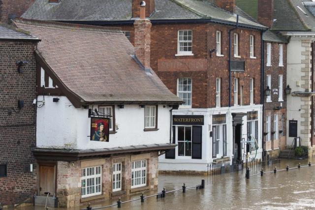 Flooding of York in February 2020. <i>(Image: Unsplash. Don Lodge.)</i>