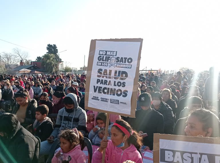 Acto del Partido Obrero en La Matanza