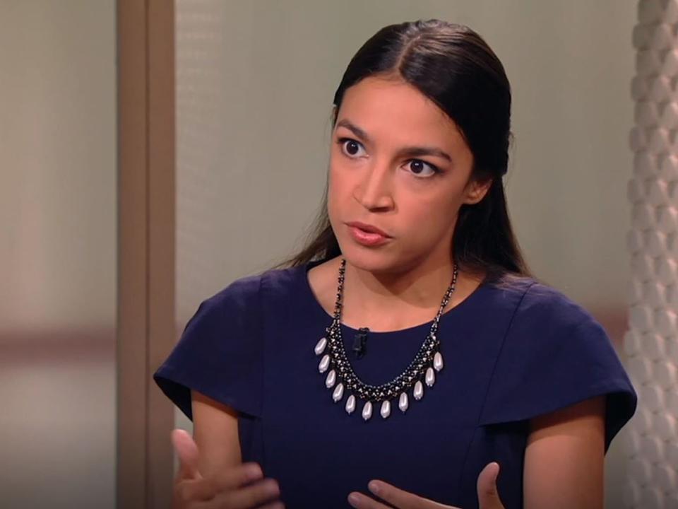 Alexandria Ocasio-Cortez fires back at Republican congressman who brands her 'this girl ... or whatever she is'