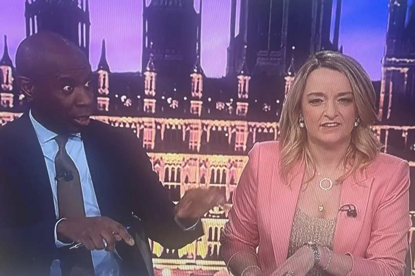 BBC's Clive Myrie and Laura Keunssberg