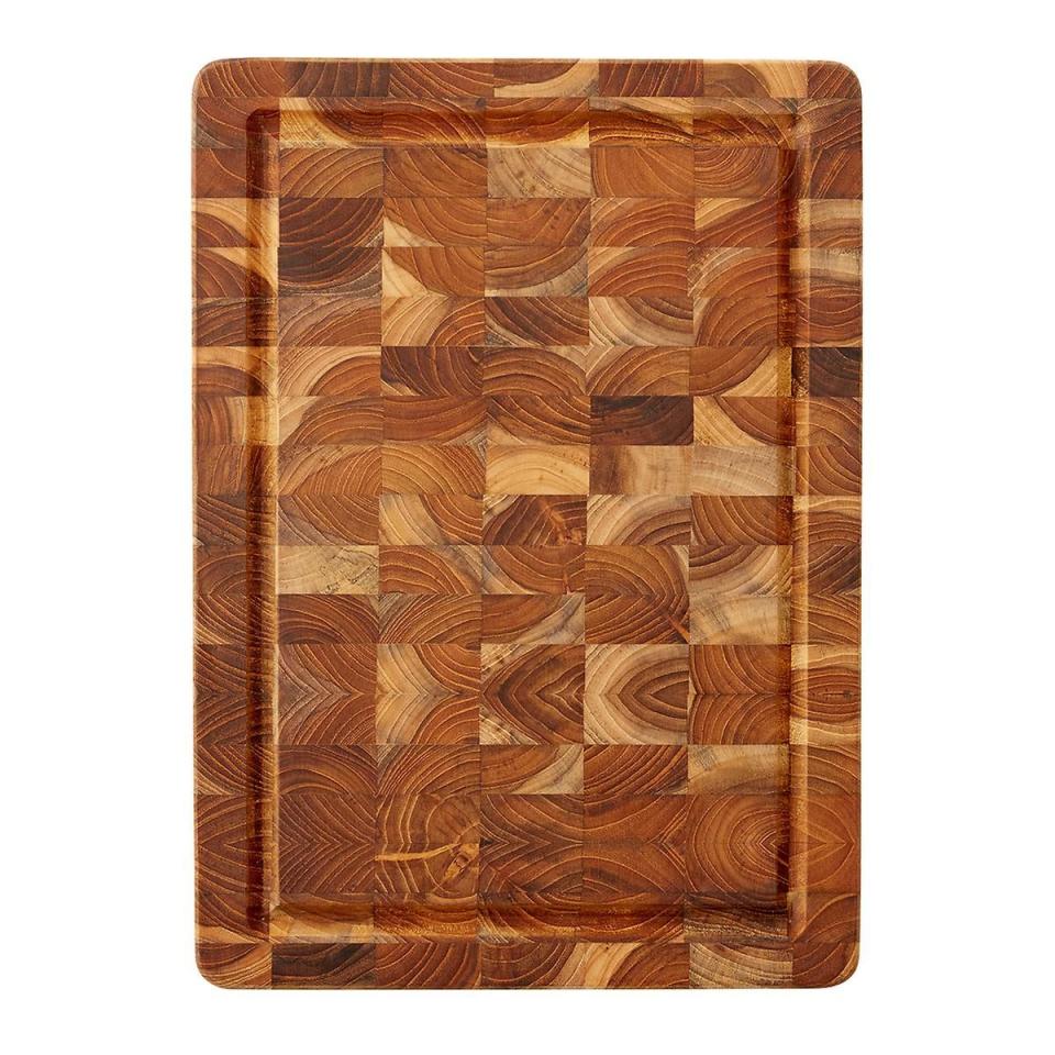 End Grain Teak Cutting Board