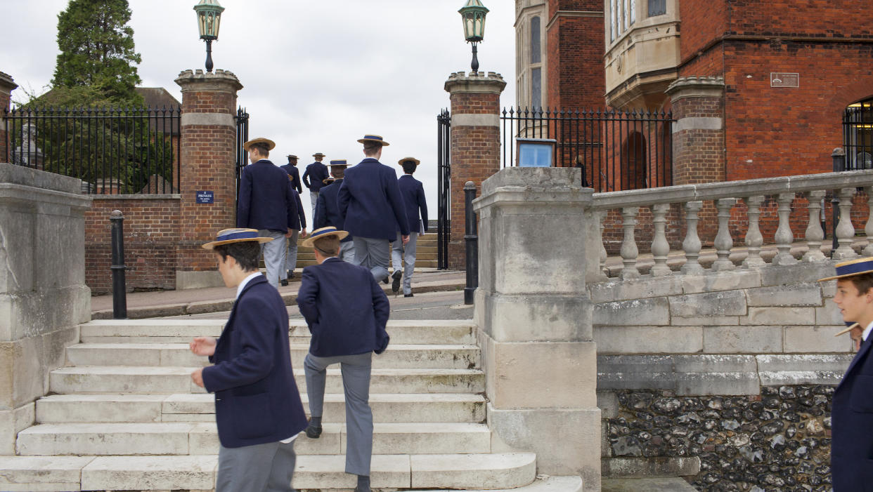  Students at Harrow School. 