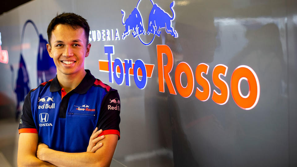 Toro Rosso宣布2019年Albon將成為Kvyat搭檔