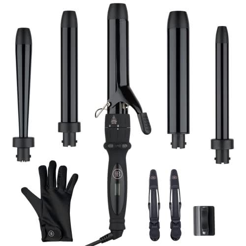 55) Hair Curling Wand Set 5 in 1