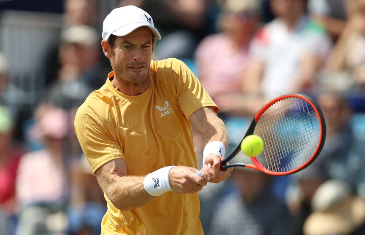 Murray returned to grass at the Surbiton Trophy  (Getty Images for LTA)