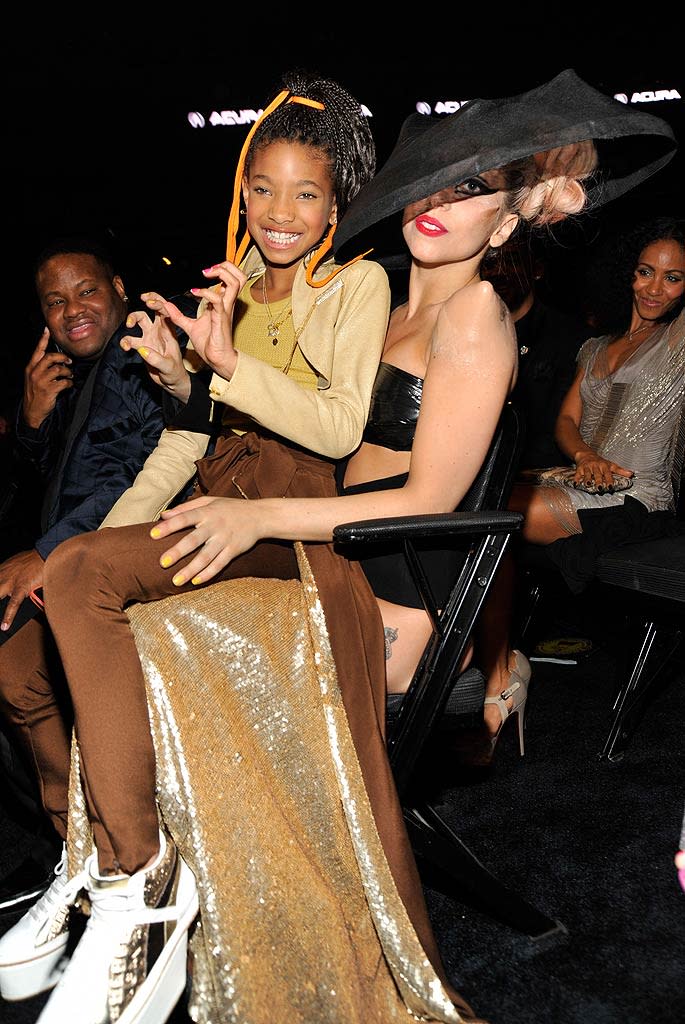 Willow Smith Lady Gaga Grammy Aw