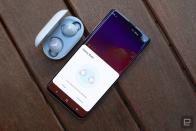 Apple has the AirPods for the iPhone, and now Samsung has a true wirelessheadphone made specifically for its Galaxy lineup