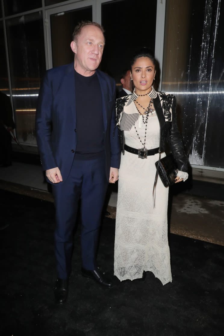 François-Henri Pinault et Salma Hayek