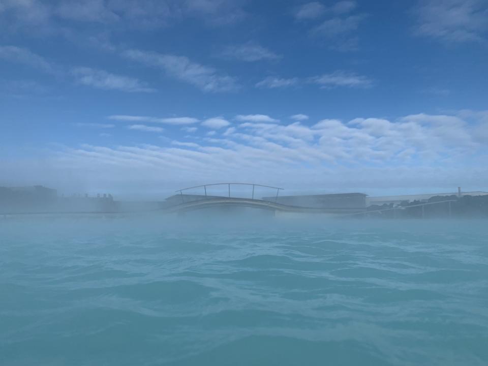 The Blue Lagoon, Iceland, empty coronavirus