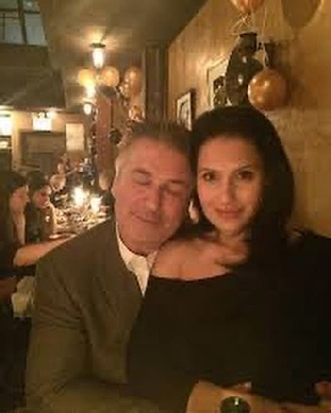 Alec Baldwin con su mujer Hilaria