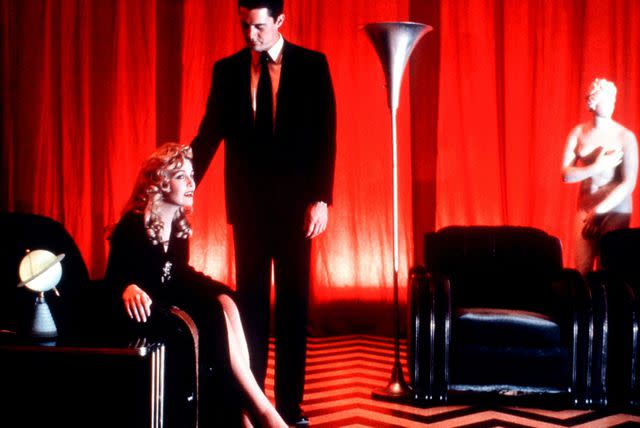 Everett Collection Sheryl Lee and Kyle MacLachlan in 'Twin Peaks: Fire Walk With Me'