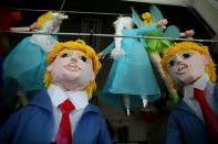 Donald Trump pinatas on August 28, 2015 in San Francisco, California