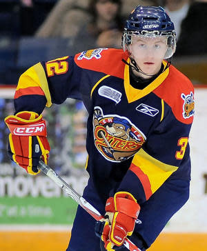 Erie Otters defenceman Kris Grant 