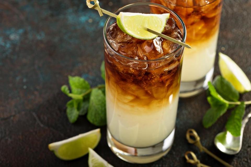 For a dark ’n’ stormy cocktail, try Liam Evans’ version (below).