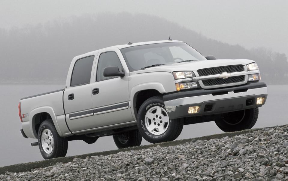 <p>The 2004 Chevy Silverado existed at the very end of the "Like a Rock" ad campaign, but today the Bob Seger song of choice would be "Feel like a Number." And that number would be 31,566, which is the number of Silverados that were jacked in 2018 across all model years. That was a slight increase from 2017, meaning that the <a href="https://www.caranddriver.com/chevrolet/silverado-1500" rel="nofollow noopener" target="_blank" data-ylk="slk:Chevy Silverado;elm:context_link;itc:0;sec:content-canvas" class="link ">Chevy Silverado</a> is still among the top stolen vehicles in the U.S. Full-size Chevy pickups were the top choice among thieves in 13 states. </p>