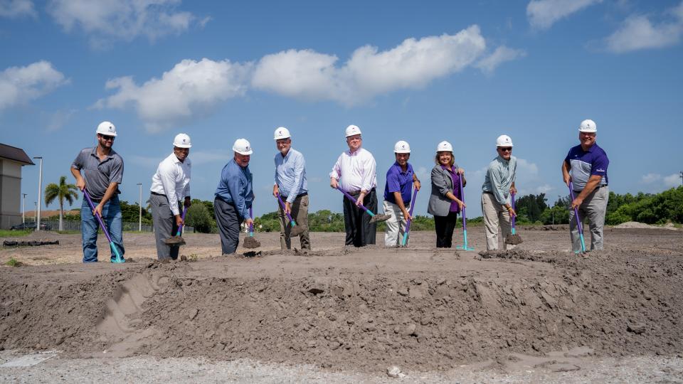 FSW new baseball and softball complex groundbreaking.