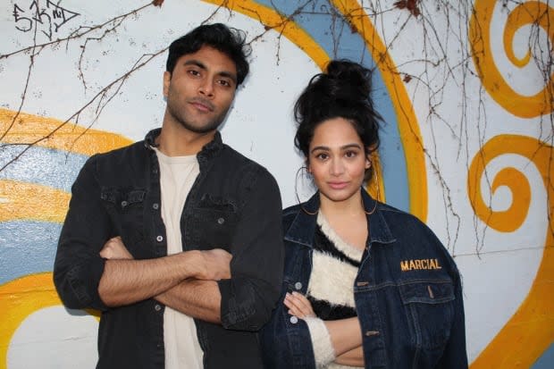Praneet Akilla (left) and Aadila Dosani of Calgary have been chosen to play the Bobbsey twins in The CW's readaptation of Nancy Drew.
