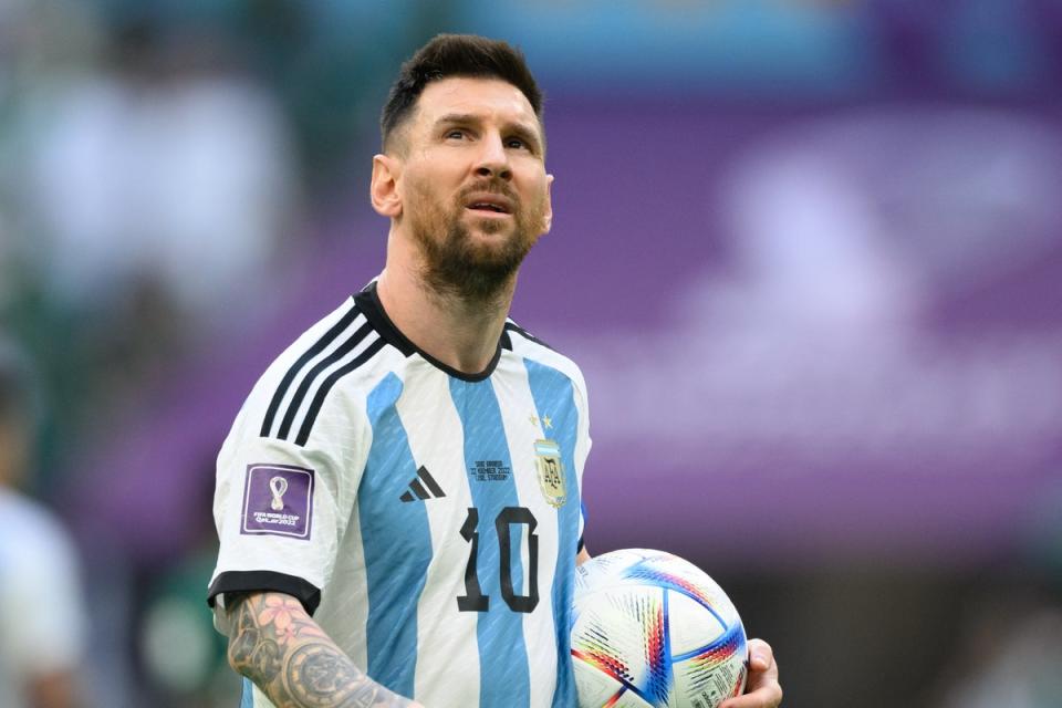 Pressure on: Lionel Messi must help deliver a positive result for Argentina against Mexico (Getty Images)