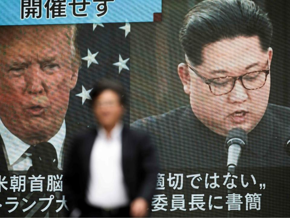 North Korea has 'brilliant potential' says Donald Trump as US officials arrive at border to prepare for Kim Jong-un meeting