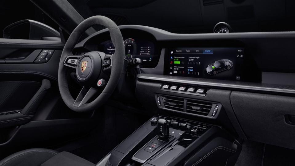 Porsche's new 911 Carrera GTS features a fresh interior.