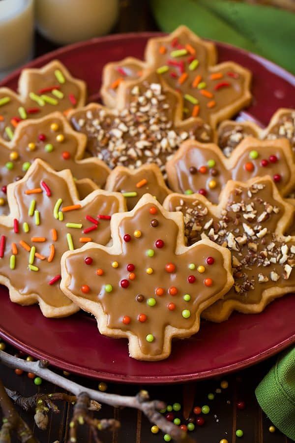 <p>Maple syrup is practically a form of currency in Vermont, and you can bet that around the holidays the sugary goodness is getting used in as many recipes as possible. These buttery shortbread cookies have a ridiculously good maple glaze that will definitely make you want to lick the bowl.</p><p>Get the recipe from <a href="https://www.cookingclassy.com/glazed-maple-shortbread-cookies/" rel="nofollow noopener" target="_blank" data-ylk="slk:Cooking Classy;elm:context_link;itc:0;sec:content-canvas" class="link ">Cooking Classy</a>.</p>