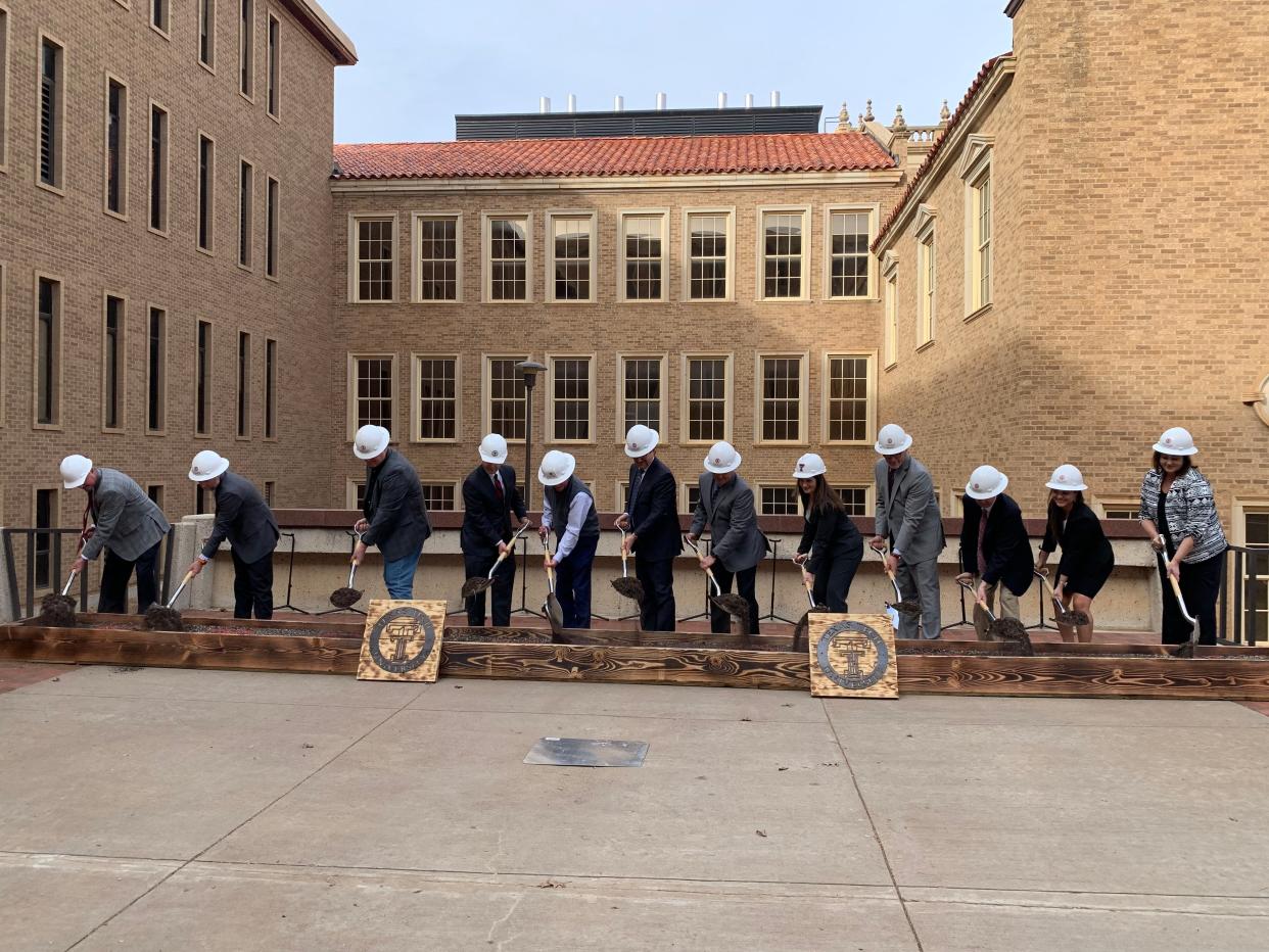 Texas Tech University’s Office of the President on Wednesday hosted a groundbreaking ceremony for a new Academic Sciences Building.