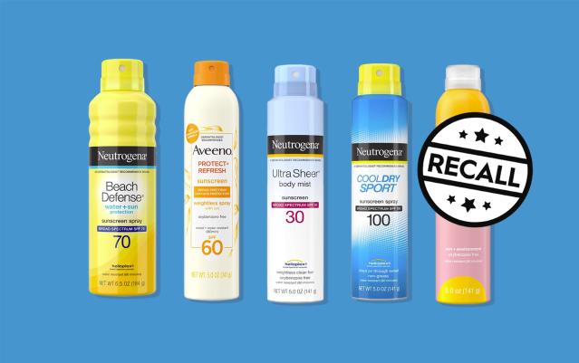 Neutrogena, Aveeno Sunscreens Recalled After Testing Positive for Benzene