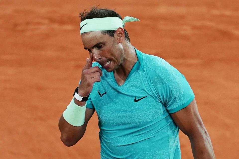 Rafael Nadal was handed a nightmare first-round draw (AFP via Getty Images)