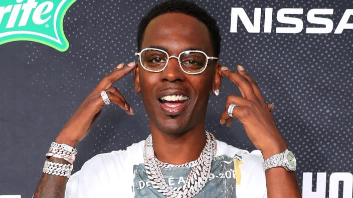 Young Dolph attends the BET Hip-Hop Awards 2019 at Cobb Energy Center in Atlanta. Two suspects for the Memphis rapper’s murder are now in police custody. (Photo: Carmen Mandato/Getty Images)