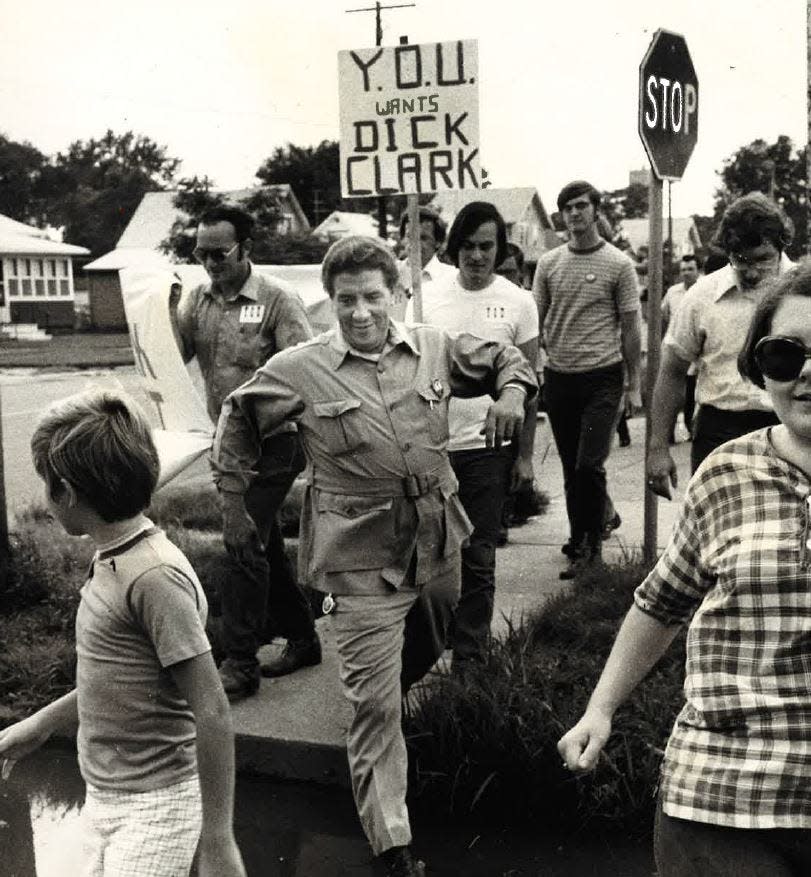 Former U.S. Sen. Dick Clark in an undated Register photo.