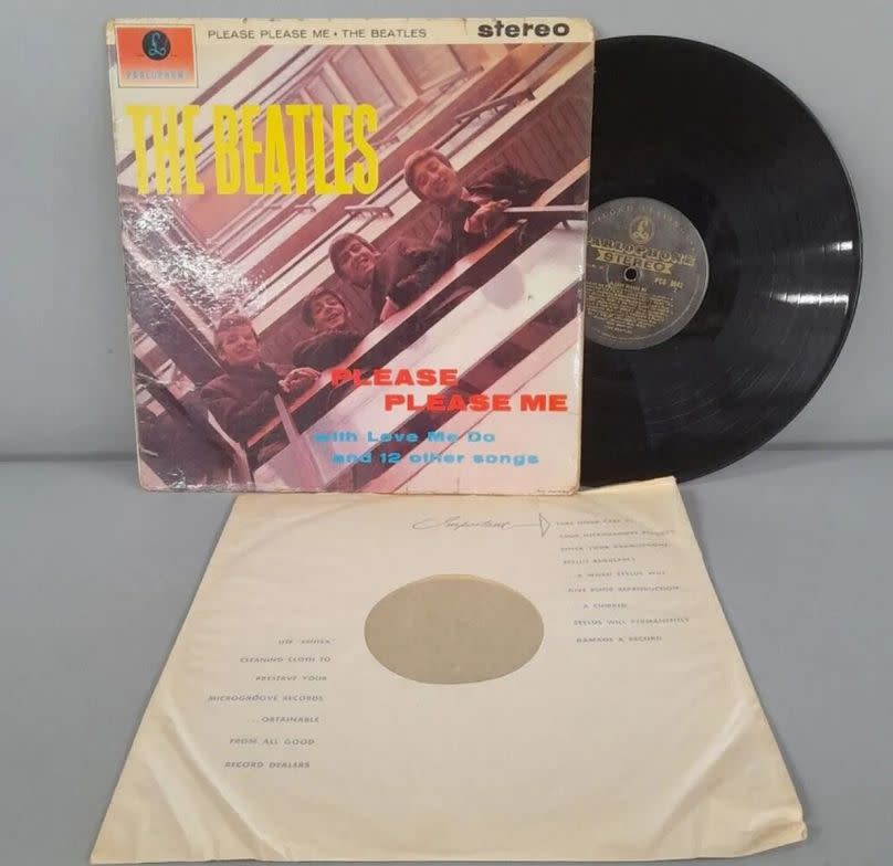 The rare debut studio album Please Please Me