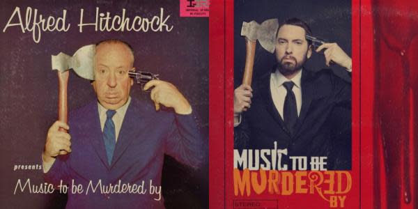 Eminem rinde homenaje a Alfred Hitchcock en su nuevo álbum