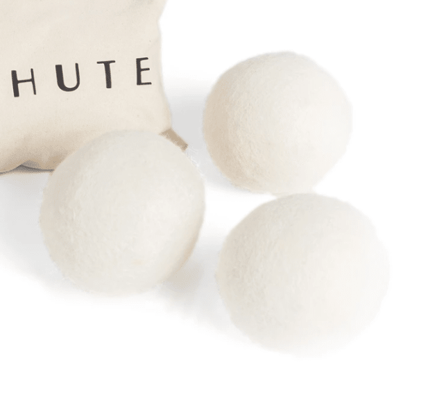 <p>Parachute Wool Dryer Balls, $19, <a href="https://rstyle.me/+CznaORhk6NIGdVh6stqZBg" rel="nofollow noopener" target="_blank" data-ylk="slk:available here;elm:context_link;itc:0;sec:content-canvas" class="link ">available here</a>.</p>