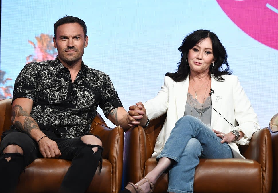 Brian Austin Green and Shannen Doherty