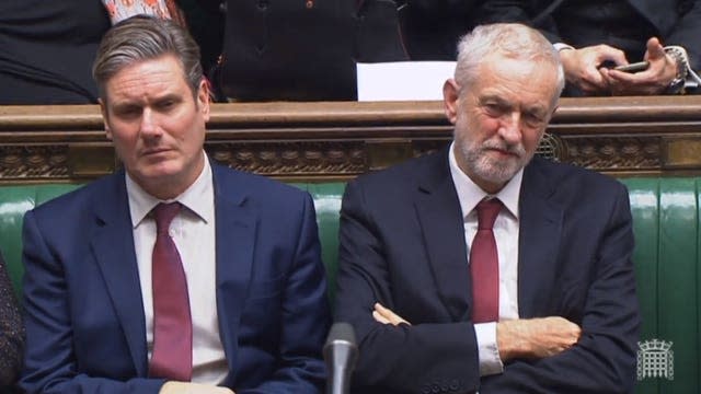 Starmer and Corbyn