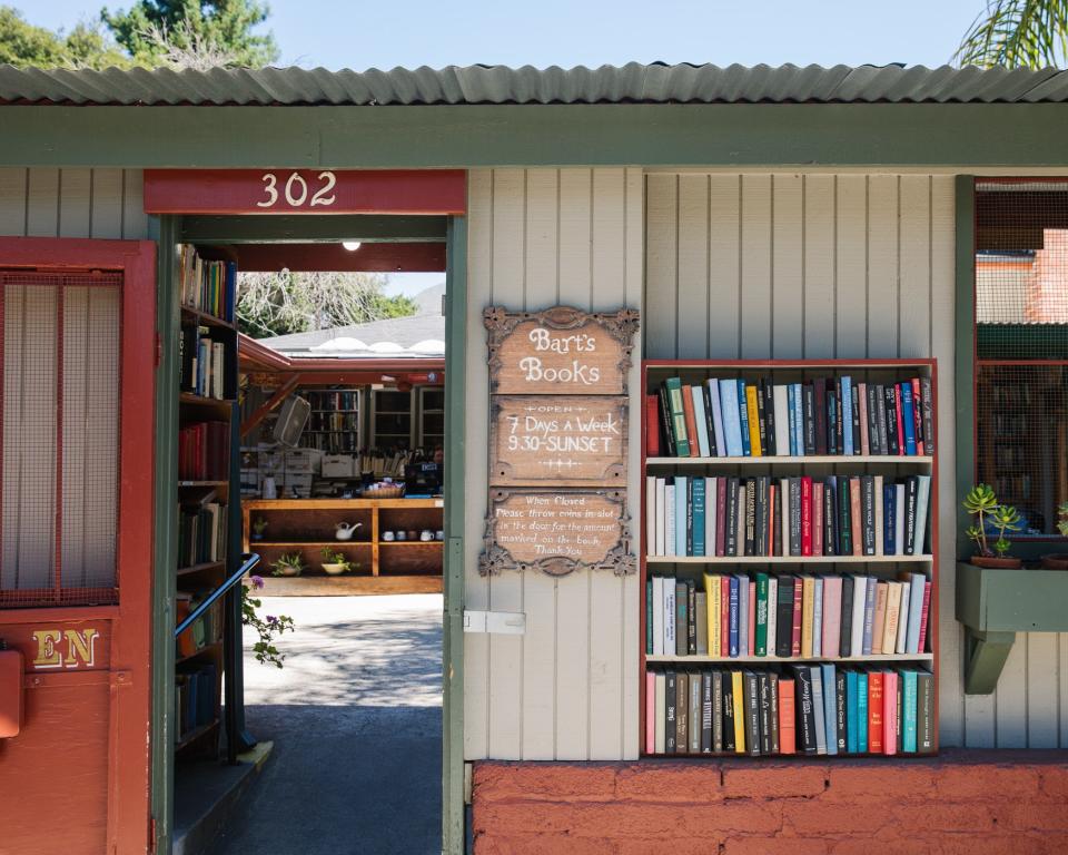 Bart’s Books, Ojai’s legendary outdoor bookstore.