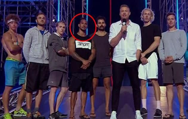 Johann Ofner was seen in the line-up of contestants. Source: Channel Nine