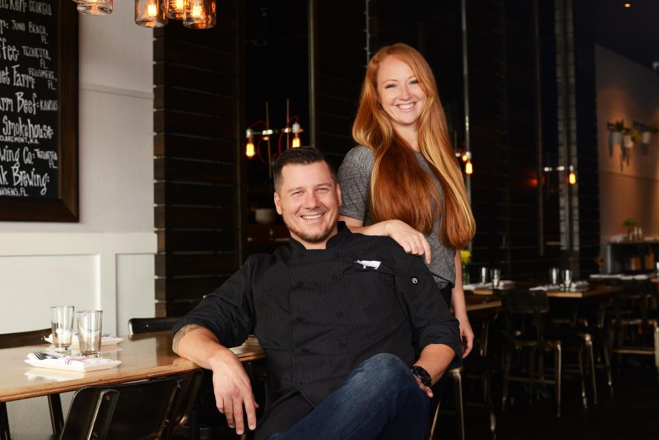 Chef Tim Lipman and his wife/partner Jenny Lipman own Coolinary Cafe and The Parched Pig in Palm Beach Gardens.